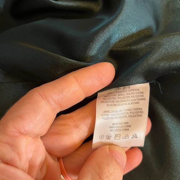 Jenny Yoo Collection Size 10 Green Dress Gown Strappy Tie Back - Picture 11 of 11